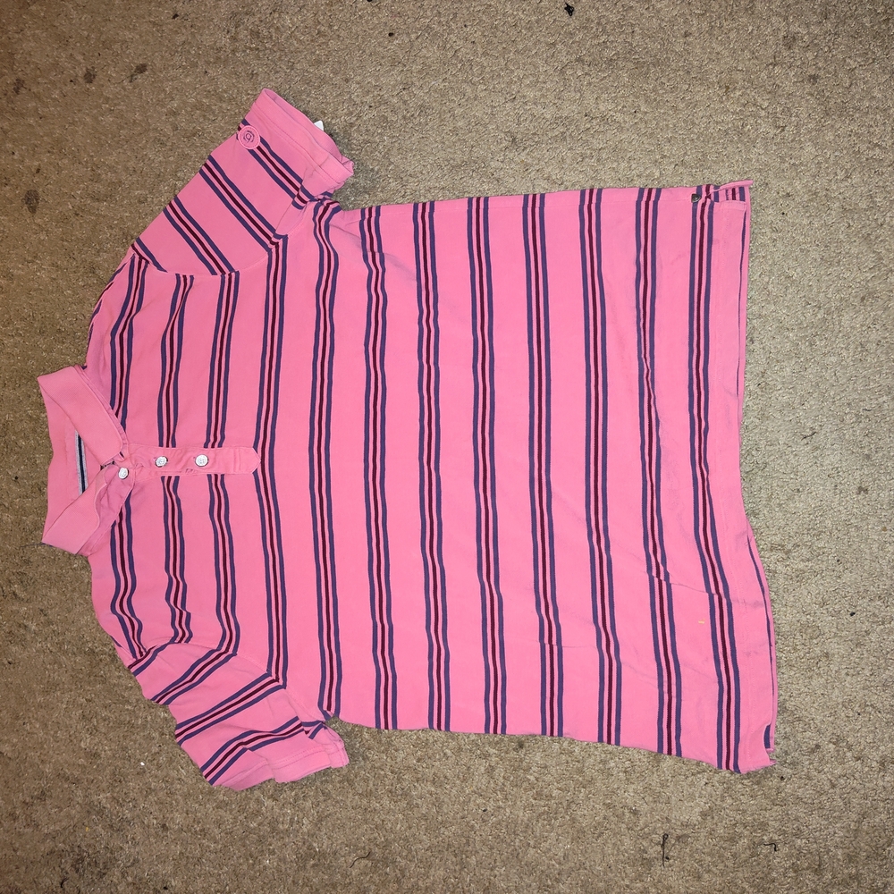 Pink Striped Kids Shirt